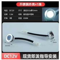 Hemoton  2 Pcs Range Hood Light Bulbs under Kitchen Cabinet Lighting