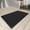 Black, variant on Waffle Bath Mat, Super Absorbent Non Slip Bath Mats for Bathroom Floor, Washable Bathroom Rugs with Tassels, ultra Soft,Green 24" x 36"