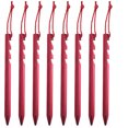 thumbnail image 2 of 8 Pack Tent Stakes Heavy Duty Metal Tent Pegs for Camping Steel Tent Stakes,Available in Rocky Place Dessert Snowfield and Grassland, 2 of 6
