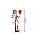 thumbnail image 2 of Supbessel Christmas Gifts Decorations Clearance Christmas Cartoon Creative Pendants Home Christmas Tree Decorations Acrylic Double-sided Printing Pendants, 2 of 2
