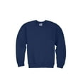 thumbnail image 1 of Jerzees Youth Fleece Crew Sweatshirt, J Navy, X-Large, 1 of 4