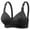 Black, variant on Posijego Everyday Bralettes for Women Wireless Bra Soft No Underwire Support Push up Bra for Women