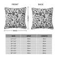 thumbnail image 2 of Yiaed Fall Forest Print Pillow Covers Super Soft Decorative Square Throw Pillow Covers Case Cushion Covers for Sofa Couch Bedroom Car Decor（No pillow core）-16"x16", 2 of 7