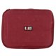 thumbnail image 2 of Organizador electrónico Sunnimix Bolsa de almacenamiento Estuche portátil para cable Auricular Grande rojo, 2 of 8