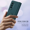 thumbnail image 5 of Mantto for Samsung Galaxy Z Fold5 Slim Case,Built-in Screen Protector & Rotatable Ring Bracket,Shockproof Hinge Protection Magnetic Car Mount Anti-Fingerprint Ultra Thin Phone Case,Cyan, 5 of 7