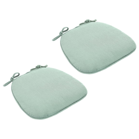 Healifty 2- Office Chair Seat Cushions with Ties, Soft and Comfortable Pads for Home, Dining, and Desk Chairs