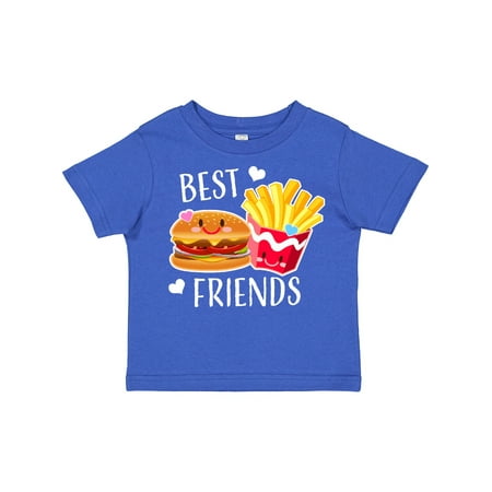 

Inktastic Best Friends Burger and Fries Gift Toddler Boy or Toddler Girl T-Shirt
