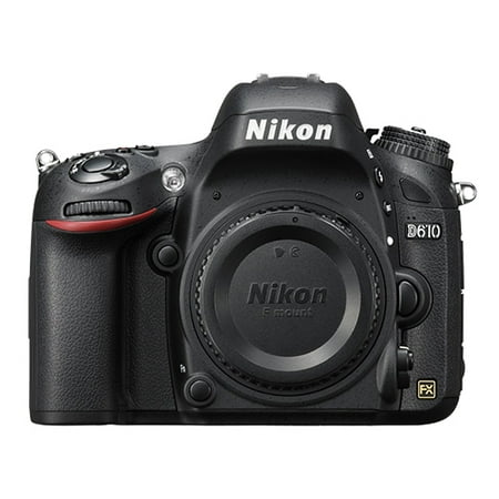 Nikon D610 24.3 MP CMOS FX-Format Digital SLR Camera (Body