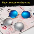 thumbnail image 4 of Classic Round Lens Sunglasses Mens Womens Ladies Small Circle Ozzy Hippie Kr, 4 of 5