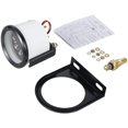thumbnail image 3 of CNKOO 2” 52mm Digital Car Water Temp Temperature Gauge LED White Light Water Temp Celsius Gauge 12V 40 to 120℃ Reusable Modified Car Water Temp Temperature Gauge, 3 of 10