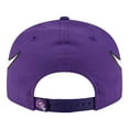 thumbnail image 4 of Men's New Era Purple Minnesota Vikings  Helmet 9FIFTY Snapback Hat, 4 of 5