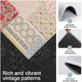 thumbnail image 3 of Pioneer Flower Floral Print Pattern Kitchen Rugs Sets Of 3,Kitchen Runner Rugs Non Skid Washable,Decorative Kitchen Floor Mats for Kitchen,Sink,Laundry,17"x30"+ 17"x47" + 17"x59", 3 of 6