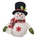 thumbnail image 4 of Figura de muñeco de nieve navideño, muñeco luminoso, muñecos de peluche navideños, muñecos de peluche navideños para regalos de fiesta, regalos creativos para, 4 of 8