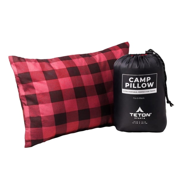 Mini Almohada de Viaje TETON rojo