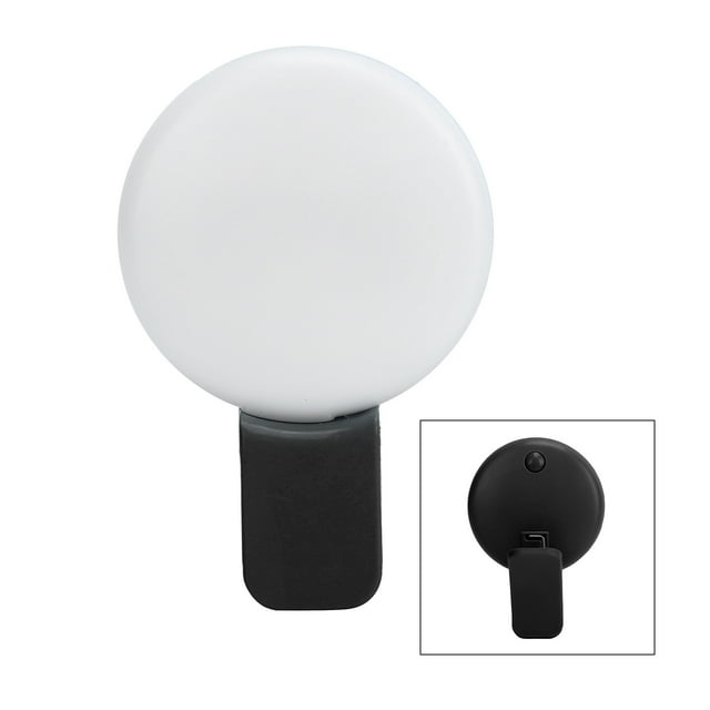 YSTINNG Mini Phone Clipon Fill Light USB Rechargeable Selfie Ring Light for Livestreaming B311-2588