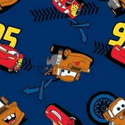 Disney Cars Mcqueen & Mater Toss Fabric