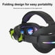 thumbnail image 5 of Correa para la cabeza VR ajustable RGB, banda para la cabeza VR recargable de 8000mAh para Meta Quest 3, 5 of 7