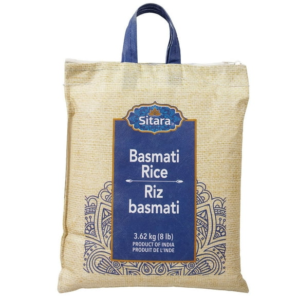 Sitara Basmati Rice, 3.62 kg (8 lb)