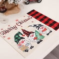 thumbnail image 2 of Ensemble de 10 Napperons Isolants de Noël Napperons Rustiques Vintage Lavables, 2 of 5