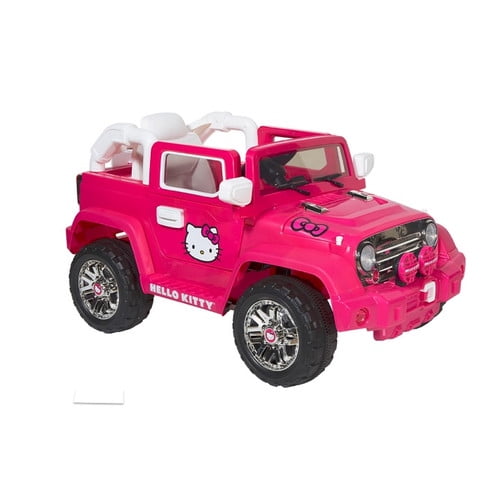 Dynacraft Hello Kitty 6V Battery Powered Jeep 