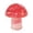 Watermelon Red, variant on Natural Crystal Mushroom Shape Mini Small Semi Precious Stones Agate Rose Quartz Amethyst For Home Decor Fish Tank Flower Pot Diy Craft