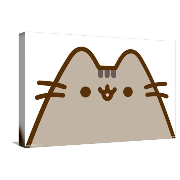 Pusheen - Surprise Canvas Wall Poster, 14.725" x 22.375"