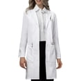 thumbnail image 1 of VOgRYE Professional Lab coat for Women Men Long Sleeve, White, Unisex, 1 of 4