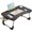 Black, variant on Lap Desk with Storage Drawer, Holders for Cup and Tablet for Kids and Adults, Tray Table with Foldable Legs, Laptop Bed Stand, Portable Standing Table for Sofa Couch Floor (23.6", Pink)