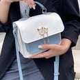 thumbnail image 4 of 1 Set DIY PU Leather Shoulder Bag Making Material Adjustable Shoulder Strap Tote White, 4 of 7