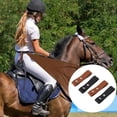 thumbnail image 4 of Fondo de Látigo de Cuero, Ergonímico 4pcs Accesorios de Funda de Látigo Liviano Marrón Negro para Látigos de Equitación, 4 of 7