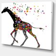 thumbnail image 2 of Design Art - Cheerful Giraffe Running, 2 of 3