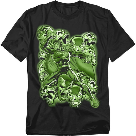 Superman T-Shirt Metallo Mayhem Unisex Graphic Tee For Men & Women