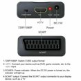 thumbnail image 4 of Convertidor de audio y video 1080P SCART a HDMI compatible + cable USB A a CC para HDTV DVD Tmvgtek Componentes de la computadora, 4 of 6