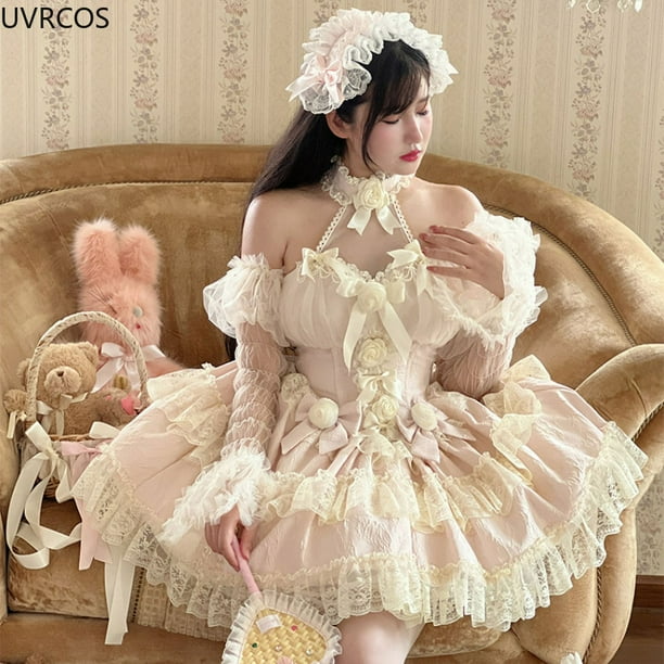 【中古】 Brillantes Lolita Victorian Gothic Lolita Dress Women Japanese Harajuku Y2k
