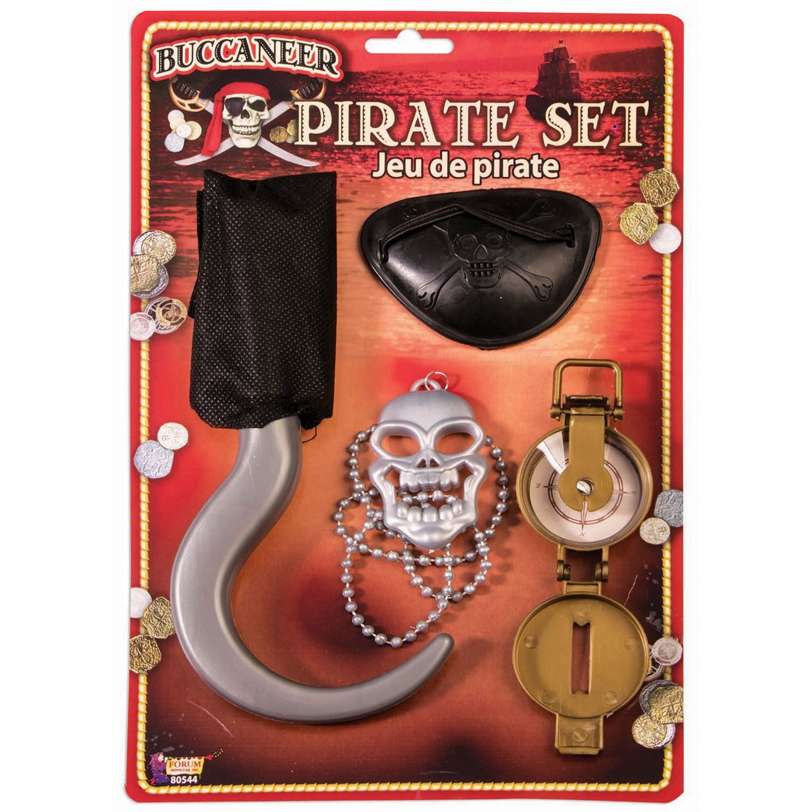 Halloween Pirate Accessory Kit