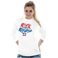 thumbnail image 4 of Dominican Pride Rock the Republic Long Sleeve TShirt Men Women Brisco Brands S, 4 of 5