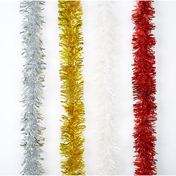 Guirnalda de cinta de color para decoración de bodas, decoración navideña