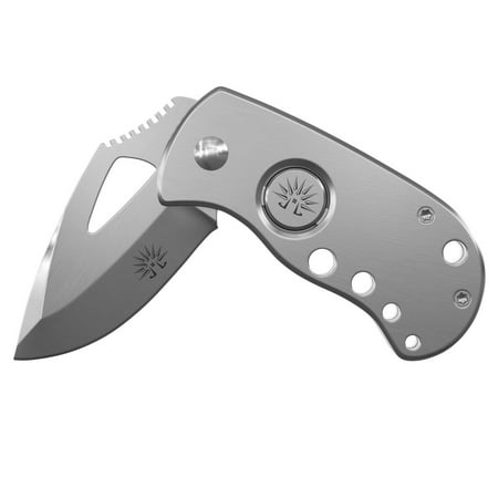 Off Grid Knives Fat Boy Manual Folding Compact Steel EDC Pocket Knife w/ (Best Knife Steel For Edc)
