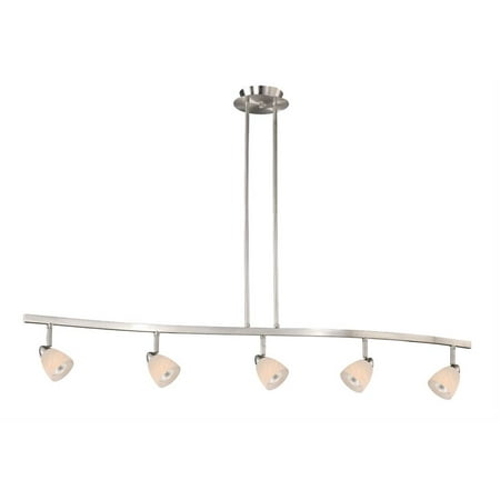 - Spot Light Pendant Satin Nickel 43.5 in. Track Pendant