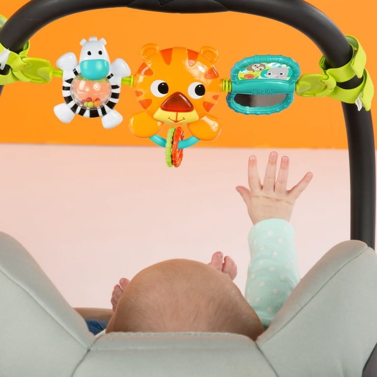 Bright Starts Take Along Musical Carrier Activity Toy Bar, Ages Newborn +