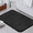 Black, variant on ComfiTime Memory Foam Bathroom Rug, Non-Slip Bath Mats for Bathroom Floor, Soft & Ultra Absorbent Shower Mat, Quick Dry Machine-Washable Bathmat for Shower & Tubs, 17 x 24, Cream White