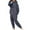 Dark Gray/2 piece sets women, variant on Dazajoo Womens Jogger Set Fall Two Piece Outfits Casual Mock Neck Hoodies and Cinch Bottom Sweatpants Sweatsuits,Dark Gray,S