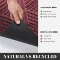 thumbnail image 2 of Tapis de Porte d'Entrée, Tapis Extérieur Toutes Saisons Imperméable pour l'Entrée avec Trous de Drainage, Paillasson Robuste Antidérapant pour Garage, Patio, Entrée Intérieure, 29,5x17, Rouge, 2 of 5
