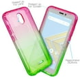 thumbnail image 3 of For AT&T Radiant Core / Cricket Icon / BLU Wiko Ride Glitter Bling Full Body Built-in Screen Protector Case Phone Case PU Shock Bumper Scratch, 3 of 4