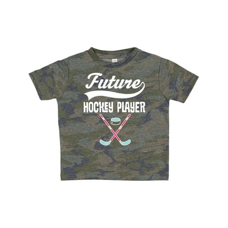 

Inktastic Hockey Player Future Gift Toddler Boy or Toddler Girl T-Shirt