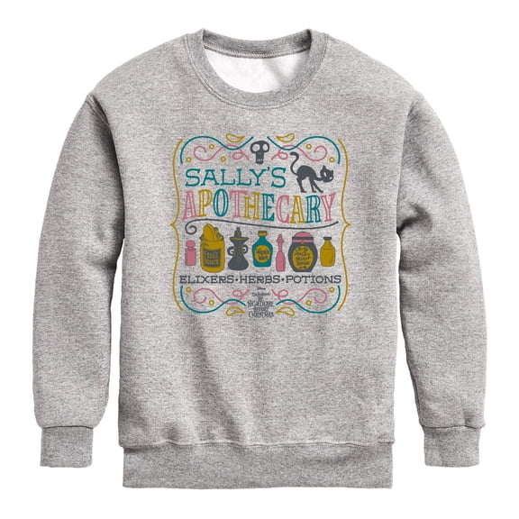 The Nightmare Before Christmas - Sallys Apothecary - Youth Boys Crew Fleece Sweatshirt