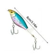 thumbnail image 3 of Topwater Fishing Lures Whopper Plopper - Bass Fishing Lure with 3D Eyes & Propeller Tail, Floating Bait for Freshwater/Saltwater (Bass, Pike, Walleye, Musky), 3 of 5