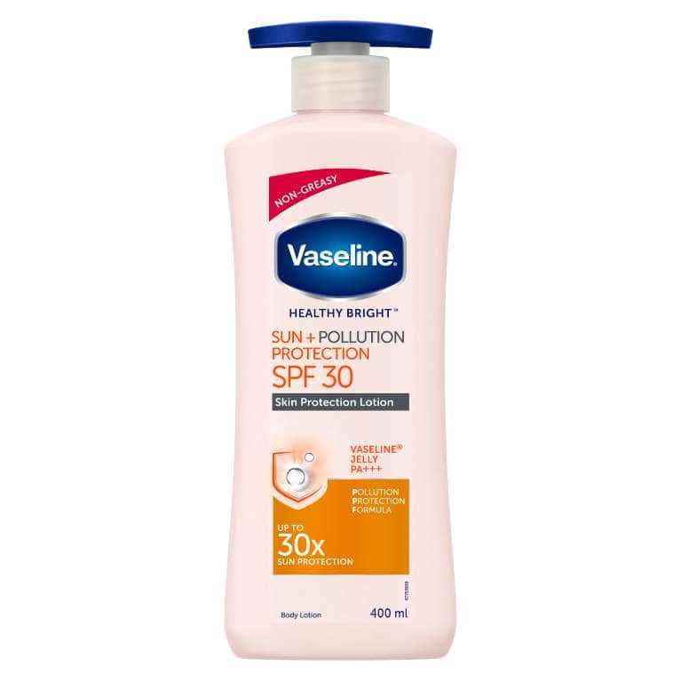 Vaseline Sun + Pollution Protection SPF 30 Body Lotion, 400ml