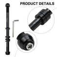 thumbnail image 4 of Bike Trainer Thru Axle Skewer for Indoor Cycling Activities CNC Precision Machining and Adjustable Spacers for Easy Fit, 4 of 10