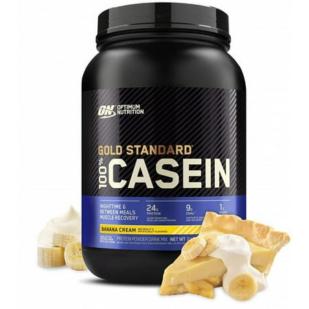 On Gold standard 100% casein banana Cream 2lb (748927024173)